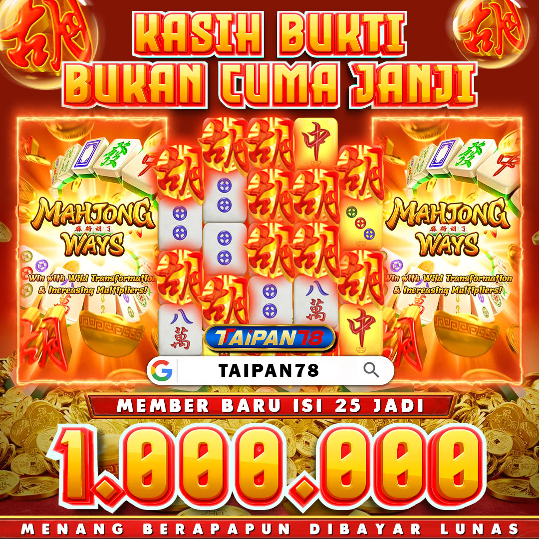 taipan78 slot bonus 100